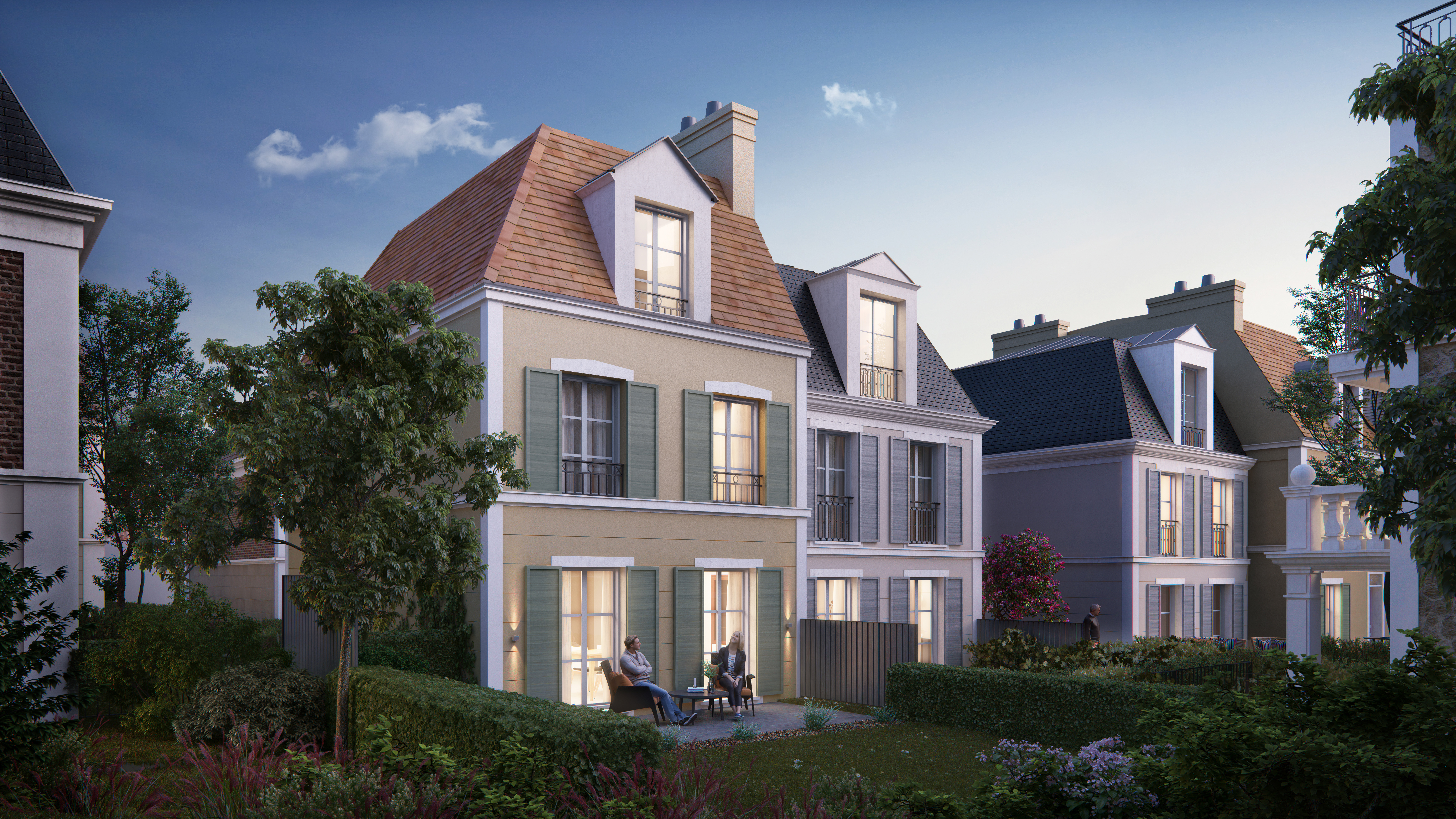 Allée de Meudon à Clamart : maison