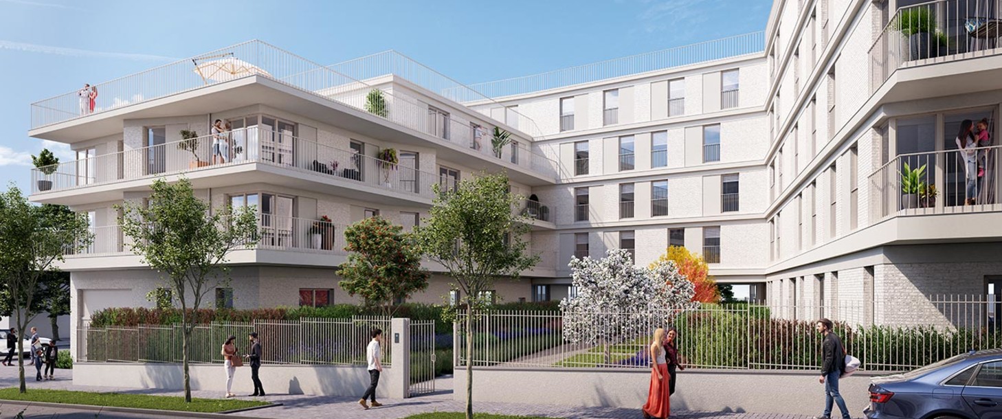 Programme immobilier neuf Rue Edouard Renard à Pantin