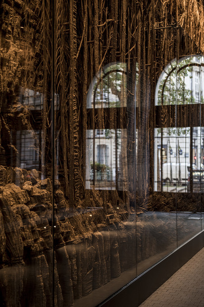 Oeuvre d'Eva Jospin à Beaupassage (Paris 7)